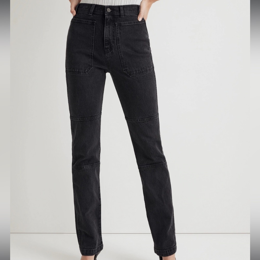 Madewell Petite 90s Straight Cargo Jeans